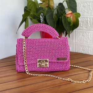 Handgeweven tas/handgemaakte tas/gehaakte tas/gebreide tas/handgebreide tas/luxe tas/damestas/designertas/schoudertas/kerstcadeau