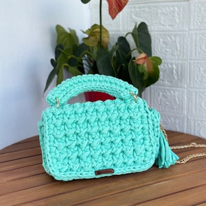 Gıft Bag/Hand Woven Bag/Handmade Bag/Crochet Bag/Knitted Bag/Hand Knitted Bag/Luxury Bag/Womens Bag/Designer Bag/Shoulder Bag/Christmas Gift