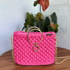 Gıft Bag/Hand Woven Bag/Handmade Bag/Crochet Bag/Knitted Bag/Hand Knitted Bag/Luxury Bag/Womens Bag/Designer Bag/Shoulder Bag/Christmas Gift