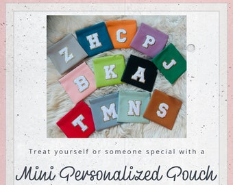 Coin Pouch, Mini Cash and Card Wallet - For money, business cards, gum, lip care, jewelry, or your tiny necessities. Gift card gift holder.