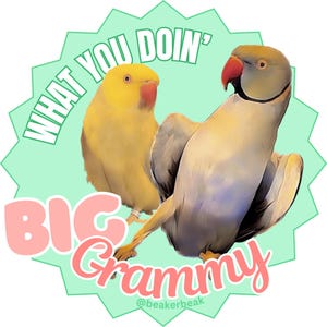 Großer Grammy! Aufkleber