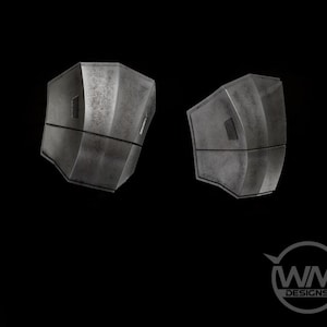 Shin Hati Knee Armour -Digital 3D model for 3D Printing ( STL Download ) Legs, Knee, Armor, Greaves, Cosplay, Costume, Ahsoka, Dark Jedi