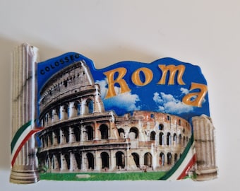 Souvenir 3D Fridge Magnet Rome Italy 3D Refrigerator Magnet Rome Italy Decoration Travel