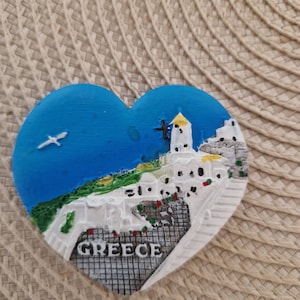 Souvenir 3D fridge magnet Greece 3D Fridge Magnet Greece Decoration Travel Gifts