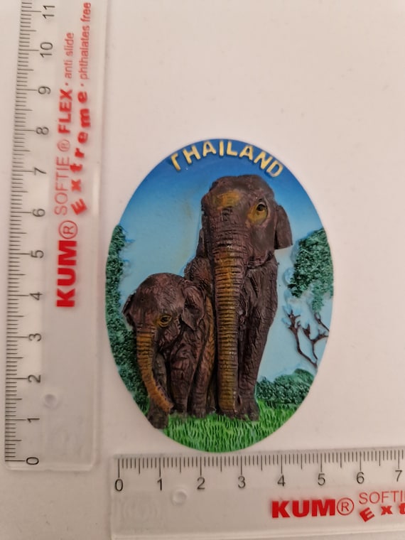 3D Bangkok Thailand Fridge Magnet - 7x5cm Polyresin Souvenir & Decoration