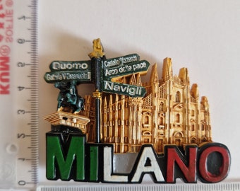 Magnete 3D Frigorifero Tunisia In Resina - Souvenir Da Viaggio Fatto A Mano - 8x9 Cm