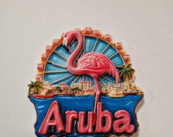 Souvenir 3D Fridge Magnet Aruba 3D Refrigerator Magnet Aruba 3D Fridge Magnet Decoration Travel Home Decor