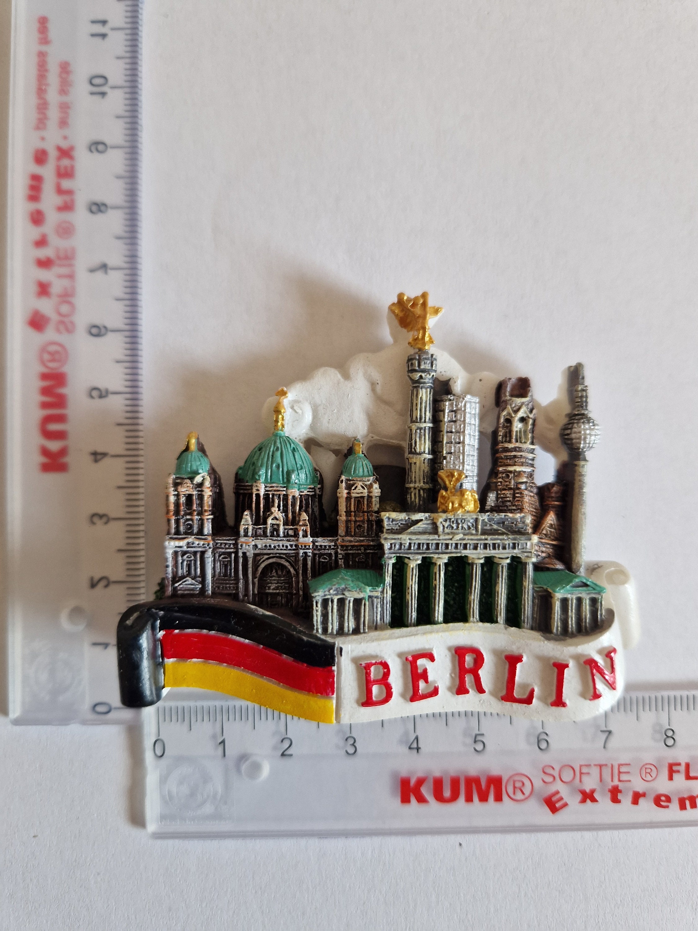 Berlin Germany Berlin Wall 3D Refrigerator Magnet...