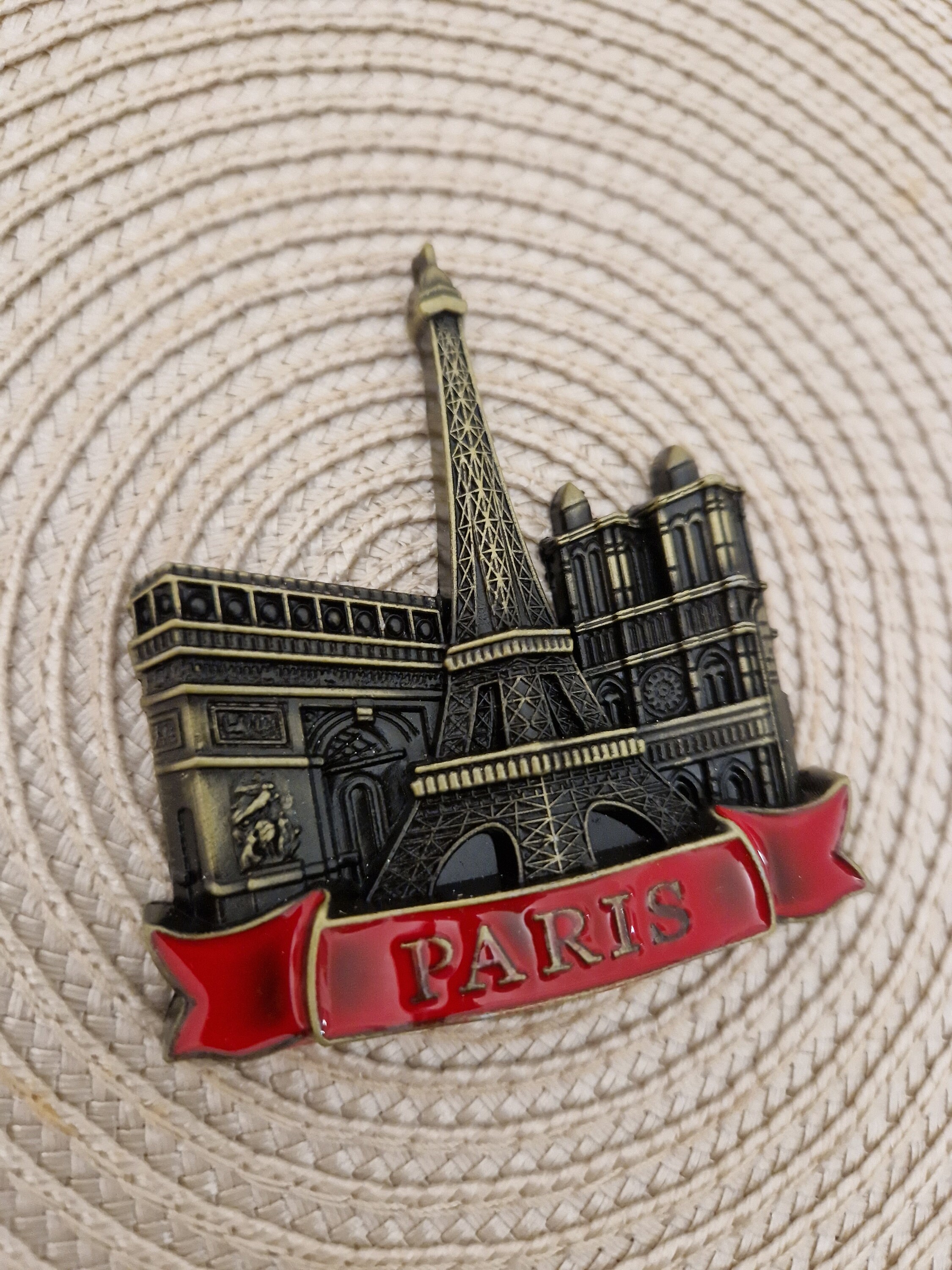 Souvenir 3D fridge magnet Paris France 3D Fridge Magnet France Decoration Travel Gifts