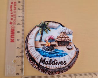 3d Magnete Del Frigorifero Maldive Seaview Isola Turismo Souvenir Resina Frigorifero Magneti Accessori Per la Cucina Decorazione Della Casa  15