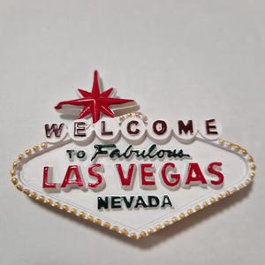 Imán de nevera 3D de recuerdo Las Vegas EE. UU. Imán de nevera 3D Estados Unidos imán de nevera decoración viaje Las Vegas