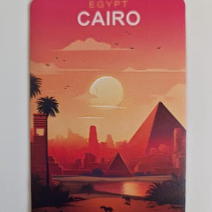 Pamiątkowy magnes na lodówkę Kair Egipt Magnesy na lodówkę Magnes na lodówkę Kair Egipt Dekoracja Podróż