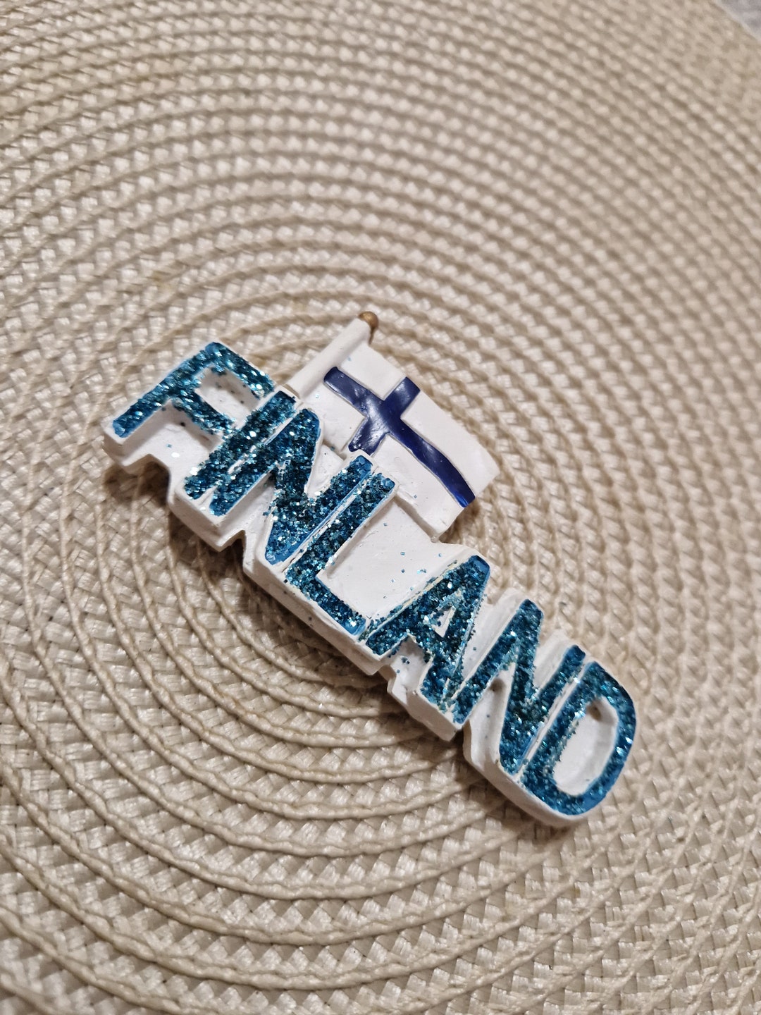 Reyðarfjörður Reykjavik Islanda Magnete per frigorifero 3D souvenir da viaggio decorazione per frigorifero adesivo magnetico collezione artigianale
