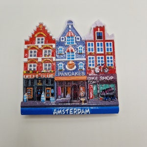 Amsterdam refrigerator magnet - Etsy 日本