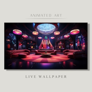 Animated Background, Dance Club Room, Disco Dance Club, Celebration Room, Disco Bar Background, Disconight Club Animation, Lounge