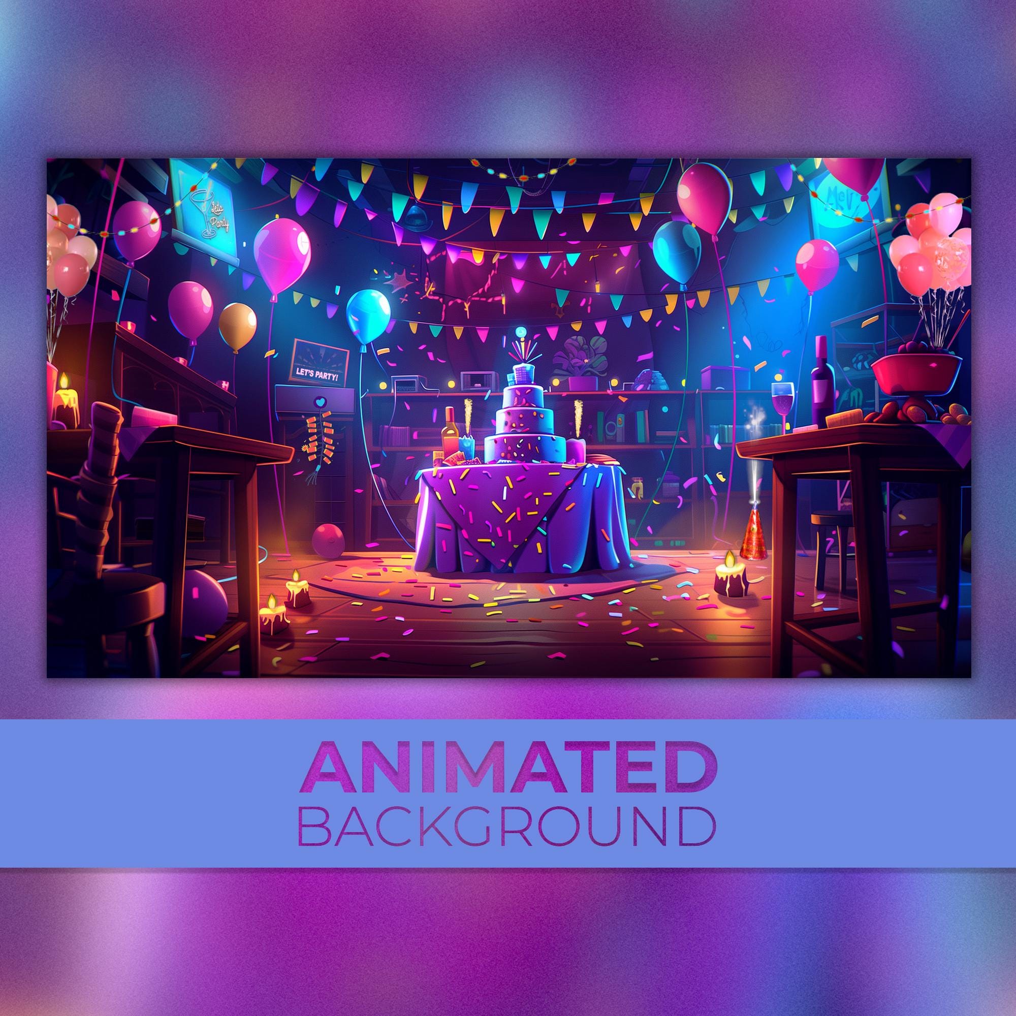 Animated Background, Party Time, Lets Party, Сorporate Party, Happy ...