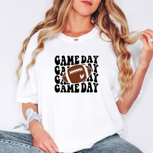 Game Day Shirt, Football Shirt, Football Mom Shirt, Game Day Shirt, Football Season Shirt, Trendy Football