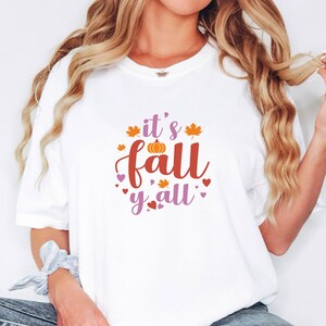 Its Fall Yall Shirt Fall Shirt Fall Sweatshirt Thankful Thanksgiving Shirt Retro Fall Shirt Retro Thanksgiving Shirt Fall Clothing