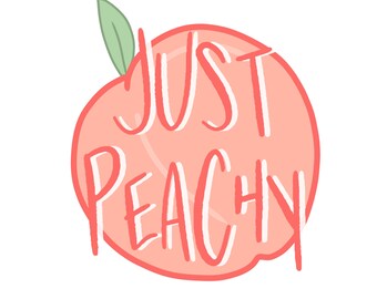 Just Peachy (11 x 17) Digital Print