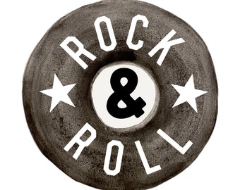 ROCK & ROLL (11 x 17) Digital Print
