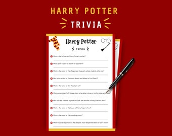 Juego de trivia del Mago Encantado: Test de fantasía, diversión en grupo (Descarga digital)