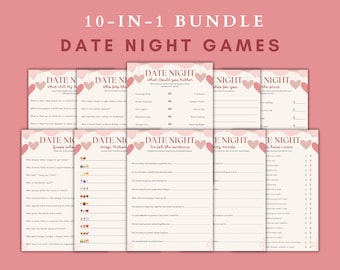 Lot de jeux pour couples : anecdotes romantiques sur un rendez-vous galant (téléchargement PDF)