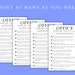 Printable Multiple Choice Trivia Office Party Game Fun Co-worker Game Office Party Entertainment ...