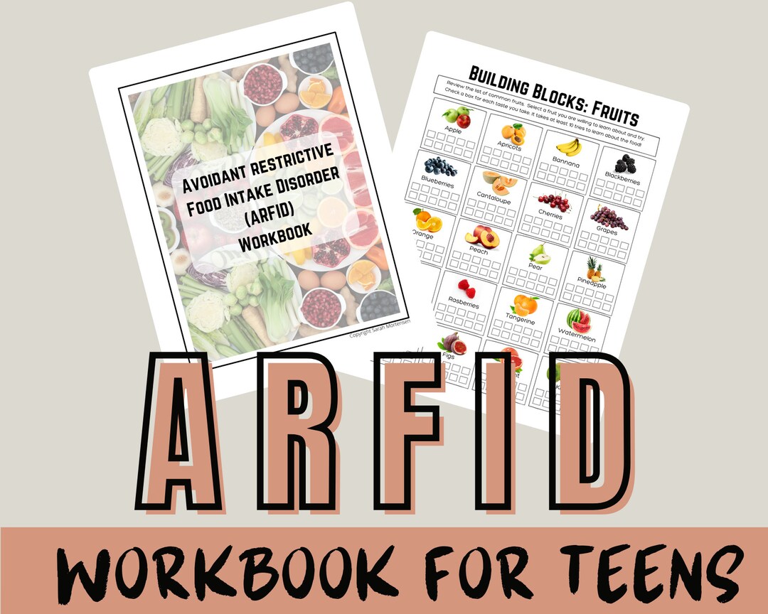 ARFID Workbook - Etsy
