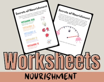 Nourishment Worksheets