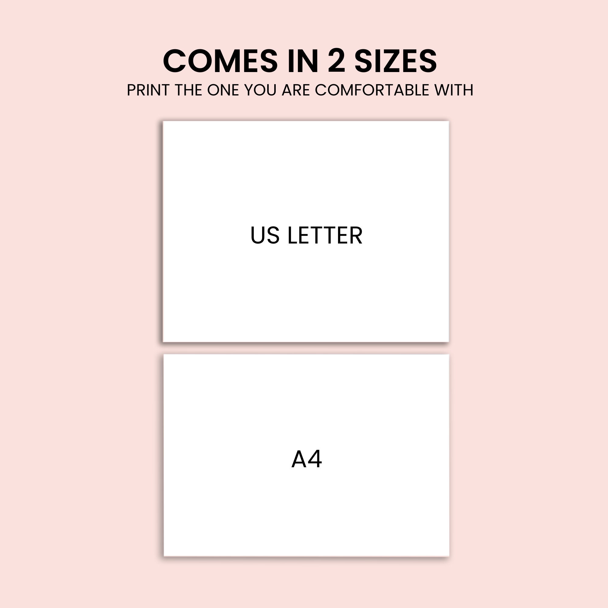 Printable Monthly Planner on Two Pages-month at a Glance-undated ...