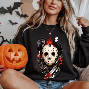 Horrorfilm Maske PNG: Halloween Grafik, Gruseliges Handwerk (Digitaler Download)