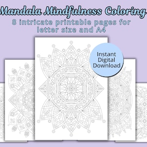 Páginas para colorir mandalas para imprimir, páginas para colorir mandalas para adultos, páginas para colorir, mindfulness, mandalas para colorir, arte, terapia, alívio do estresse