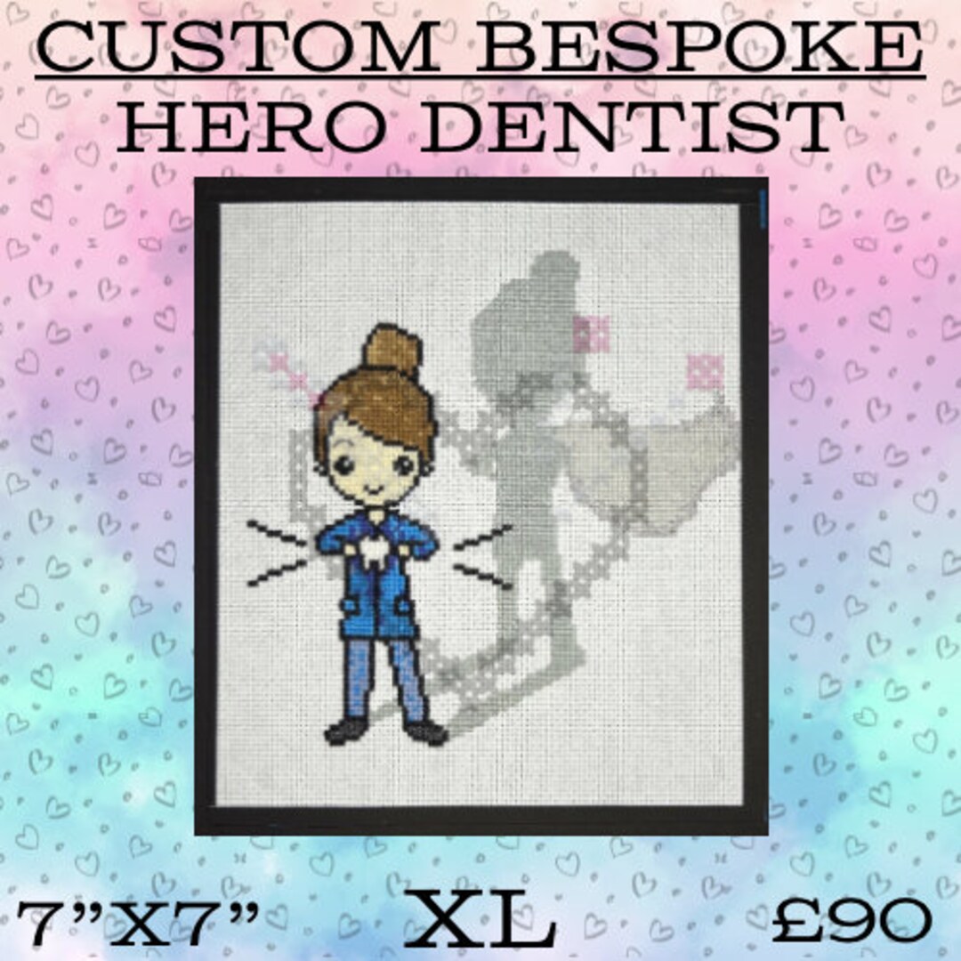 Traditional Handmade Custom Cross Stitch Etsy