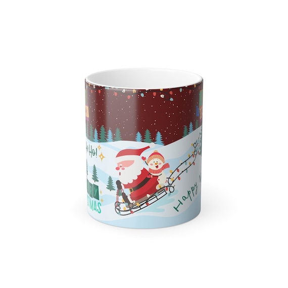 Funny Rizz The Season Christmas Color Morphing Mug, Teen Lingo Gift, Gen Z Rizz Mug, High School Meme Cup, Trending Slang Mug