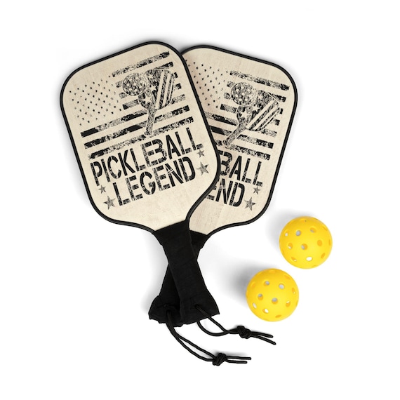 Pickleball Kit Set, Pickleball Legend Gift, Unique Graphic Novelty Design, Pickleball Enthusiast Item, Christmas Pickleball Set, Pickleball