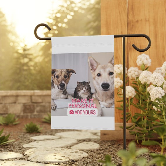 Custom Garden Banner - Design Your Own Fall Decor Flag, Personalized Home Sign, Outdoor Yard Hanging Gift, House Wall Art