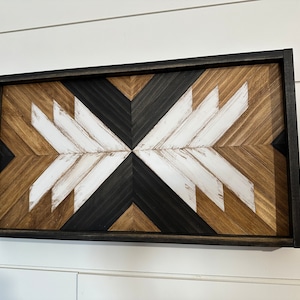 Mosaic wood wall art,  Aztec Wood,  Boho Wood Art, Wood home decor, Geometric Wood wall art, Wooden Wall Decor, Southwestern wood wall art