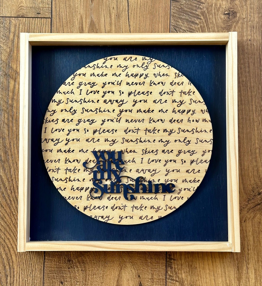 You Are My Sunshine Wood Nursery Room Sign, Baby Boy Shower Gift, Boys ...