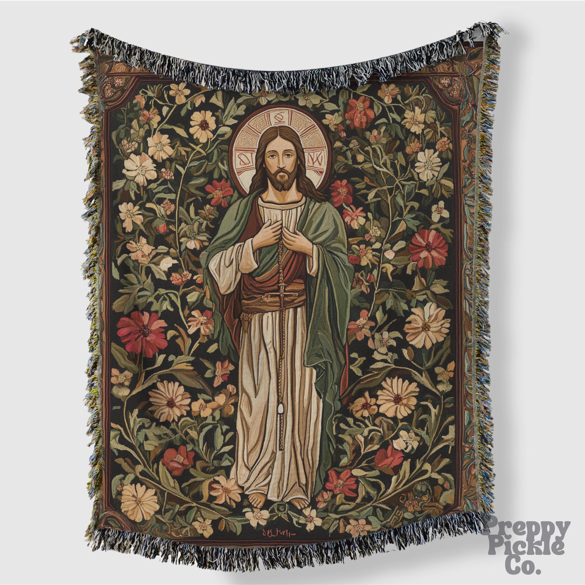 Jesus Christ Vintage Tapestry - Etsy Jesus Christ Vintage Tapestry - Etsy