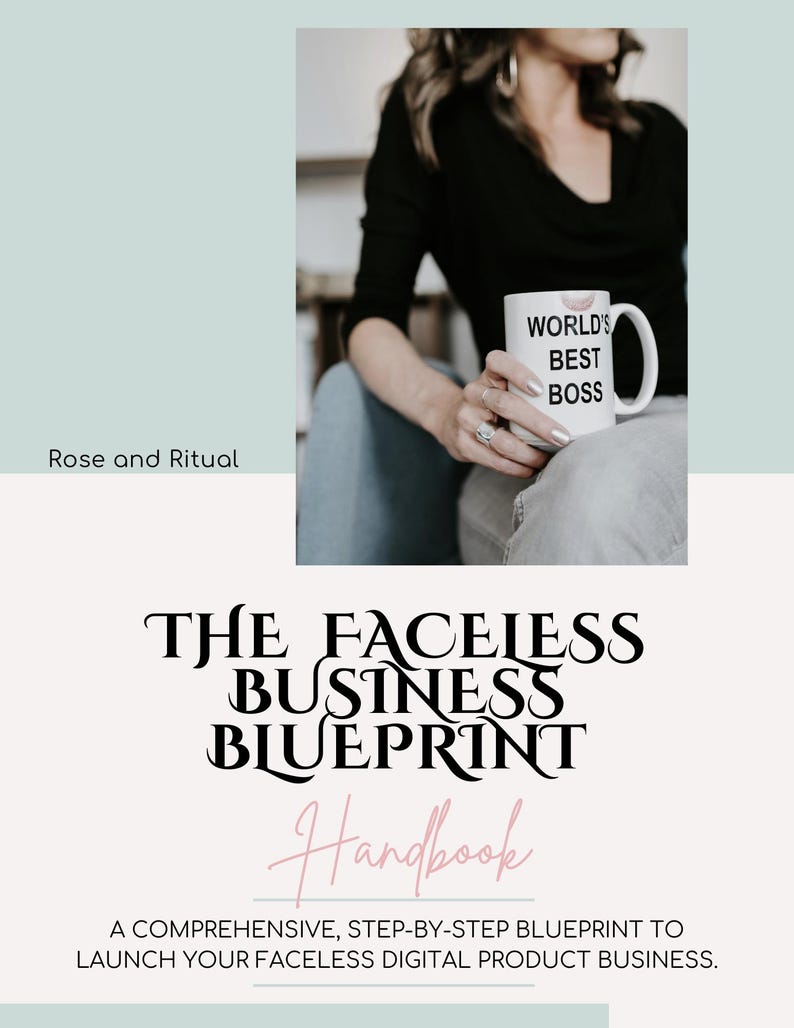 Faceless Business Blueprint | Learn How to Build a Faceless Brand ...