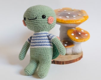 Amigurumi turtle plush