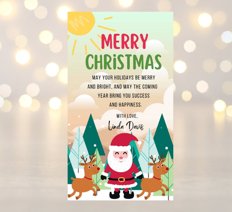 Merry Christmas Video Card 