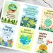 12 Happy Earth Day Printable Cards, Earth Day Cards Set, Cards for ...