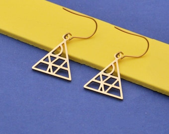 Custom Name Logo Earrings: Personalized Jewelry,Christmas Gifts,Made In USA