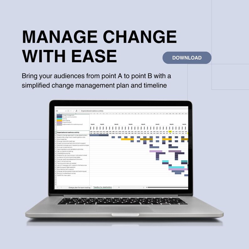 Change Management Plan and Timeline - Etsy