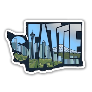 Seattle Space Needle sticker