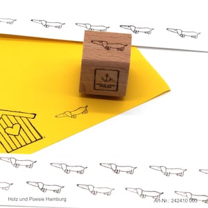stempel "Teckel Baby-Vink"
