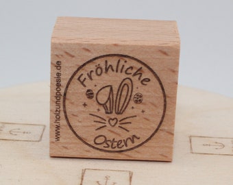 Stempel "Frohe Ostern"