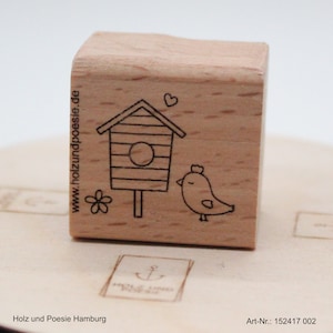 Stempel "Vogelhaus"