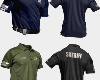 Custom First Responder Tactical Polo Shirts